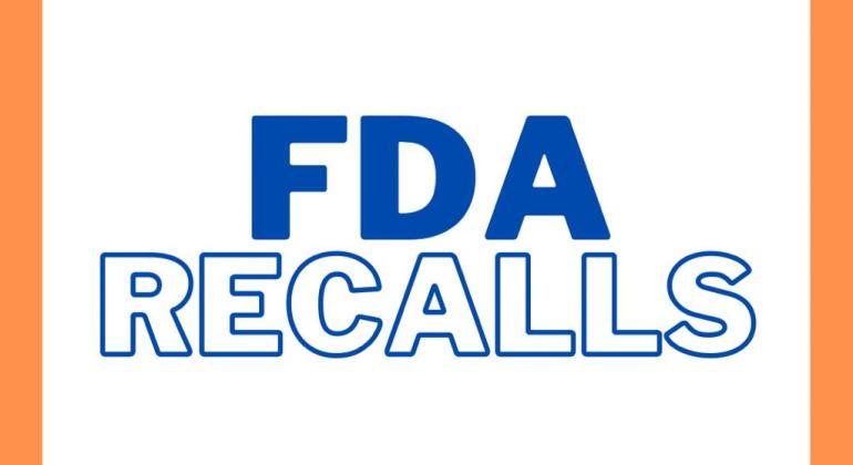 FDA Recalls Week of October 2, 2023