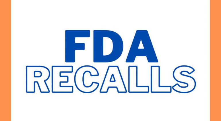 FDA Recalls November 21 - 27, 2023